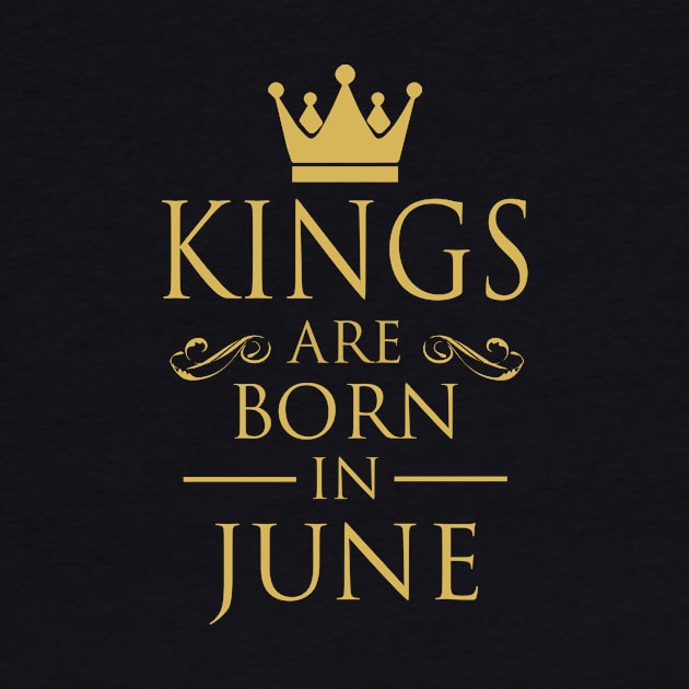 KINGS ARE BORN IN JUNE by dwayneleandro